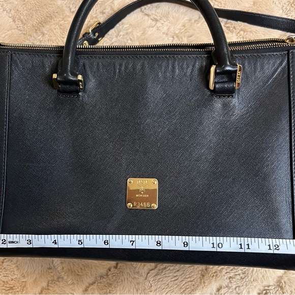 MCM Bag Large size Nice organization (Black) - Picture 8 of 12
